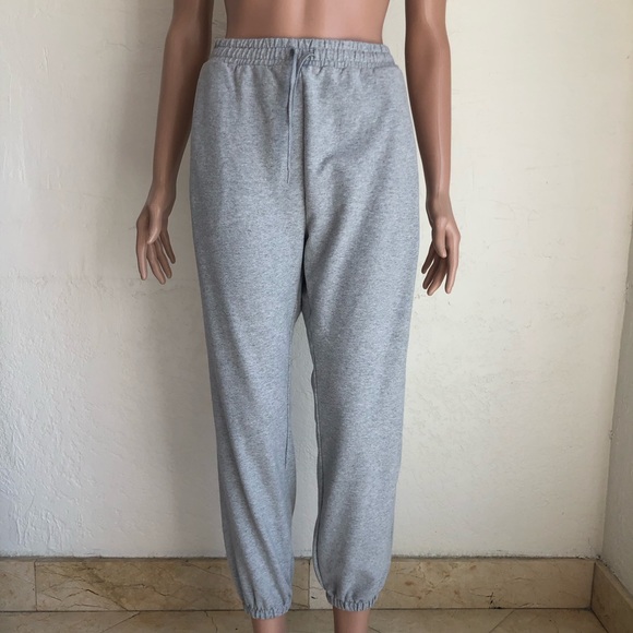 OSOS 4505 Gray Sweatpants Joggers Women’s Size L Elastic Waist/Ham Activewear - Picture 1 of 16